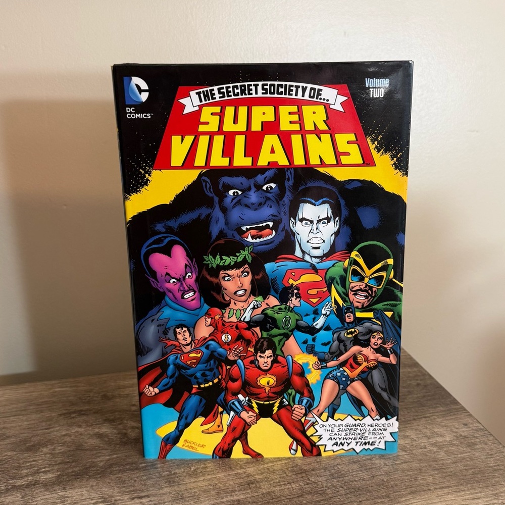 The Secret Society of Super Villains Volume 2 DC Comics 2012 Hardcover Book RARE